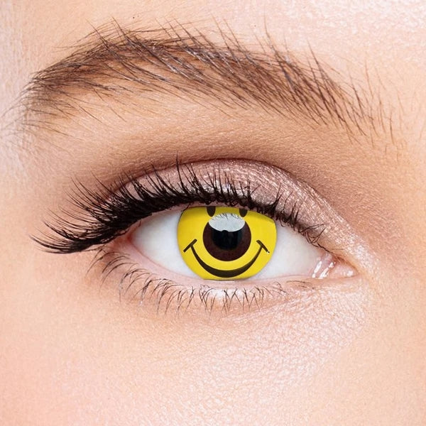 Smile Yellow Colored Contact Lenses