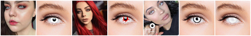 Zombie Colored Contact Lenses