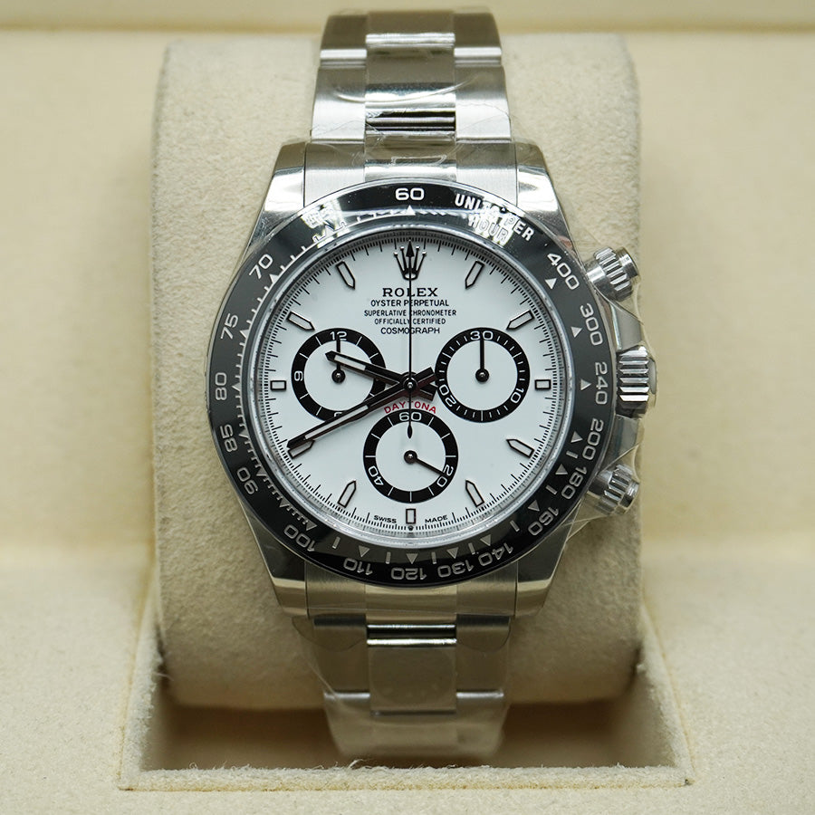 Rolex Cosmograph Daytona Oystersteel White Dial 126500