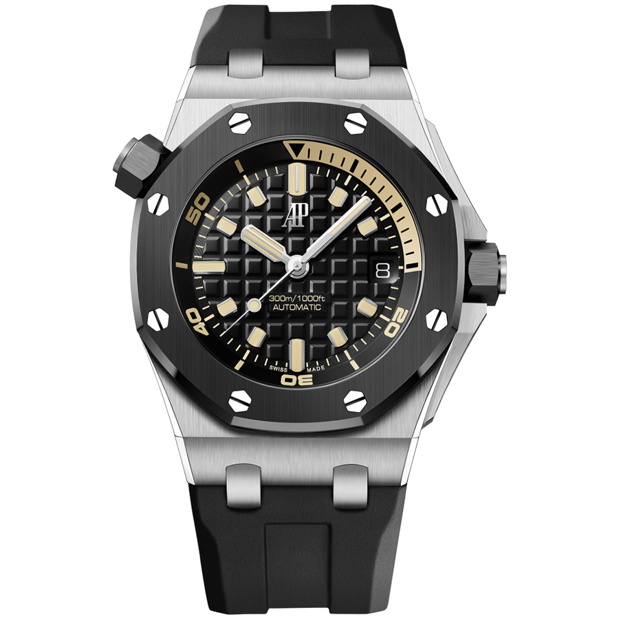 Audemars Piguet Royal Oak Offshore Diver 42mm 15720CN.OO.A002CA.01 Black Dial