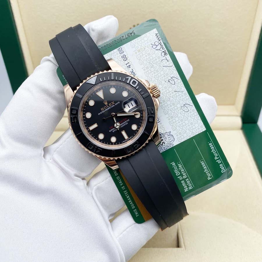 Rolex Yacht Master 40 Black Dial 40mm 116655 Pre-Owned