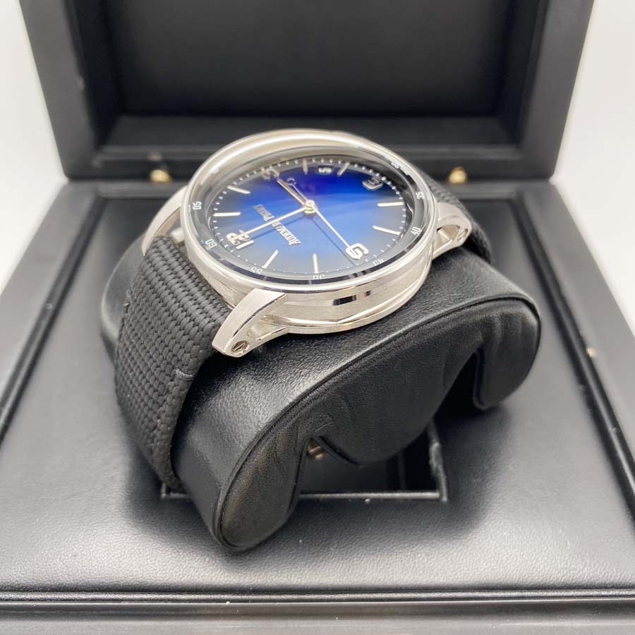 Audemars Piguet Code 11.59 Selfwinding 41mm 15210BC.OO.A002KB.01 Smoked Blue Dial Pre-Owned