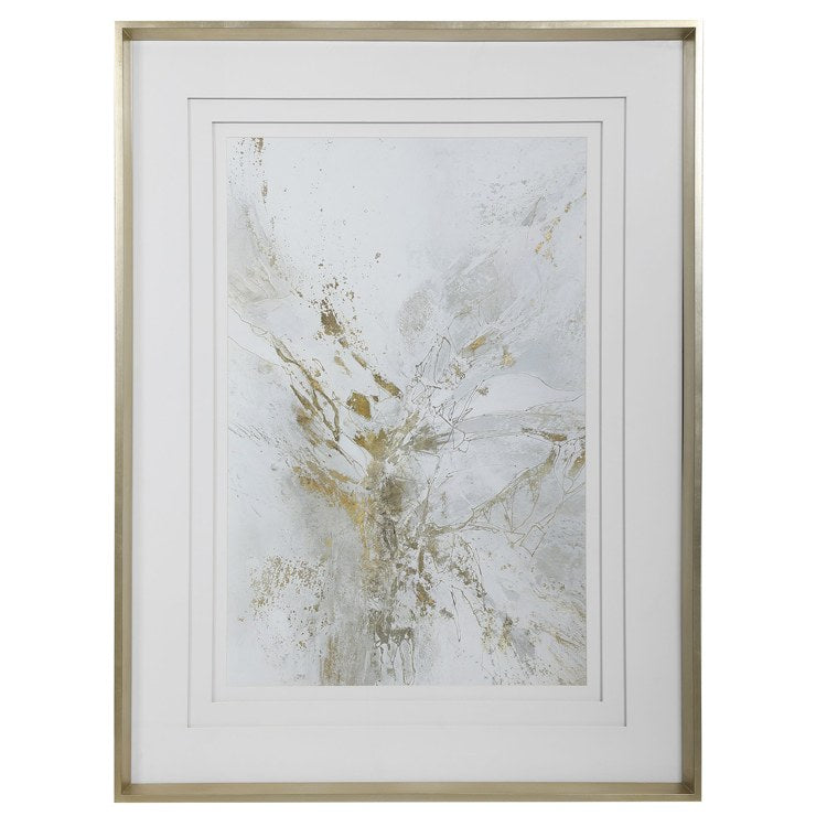 Pathos Framed Abstract Art Print by Jennifer Gardner