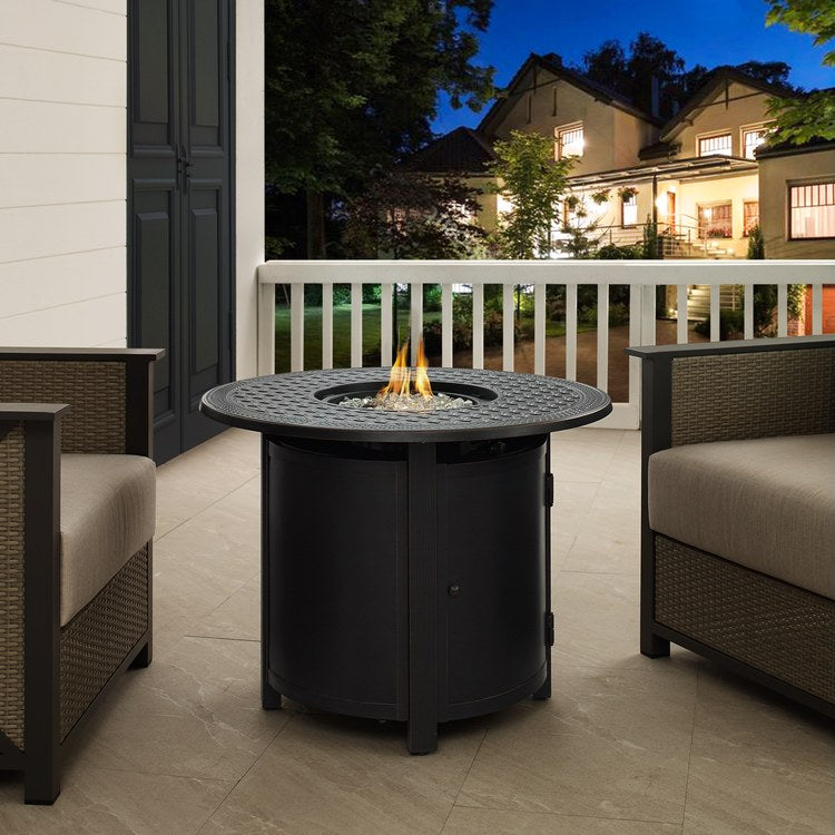 Woodberry Round LPG Fire Pit