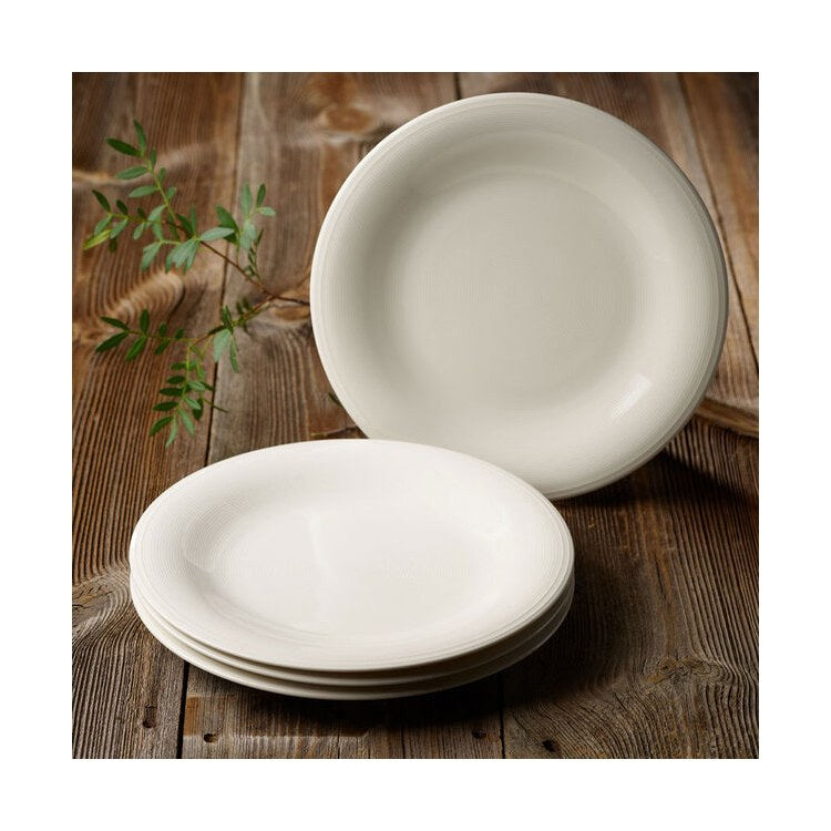 Color Loop Natural Dinner Plate