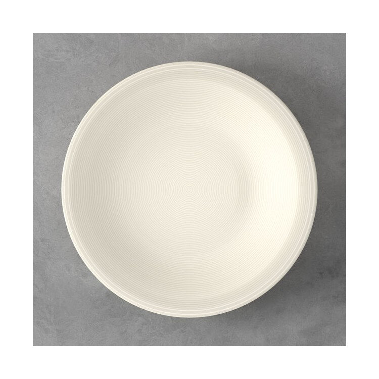 Color Loop Natural Dinner Plate