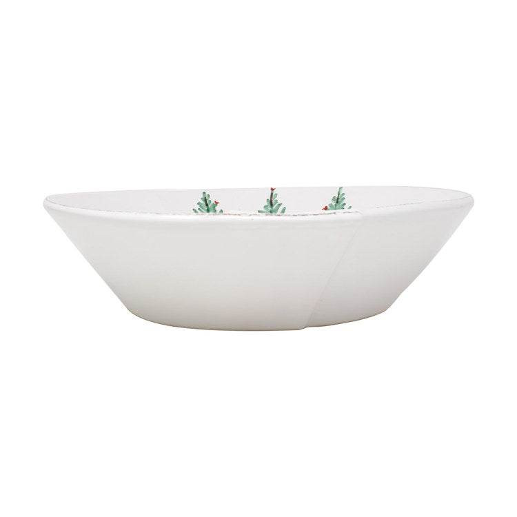 Lastra Holiday Large Shallow Serving Bowl