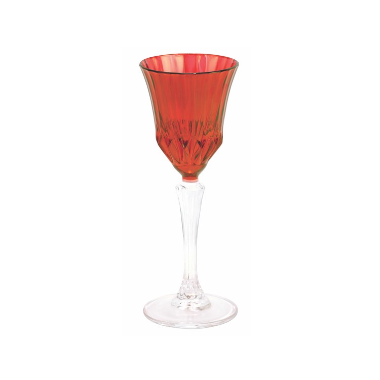 Regalia Deco Red Cordial Glass