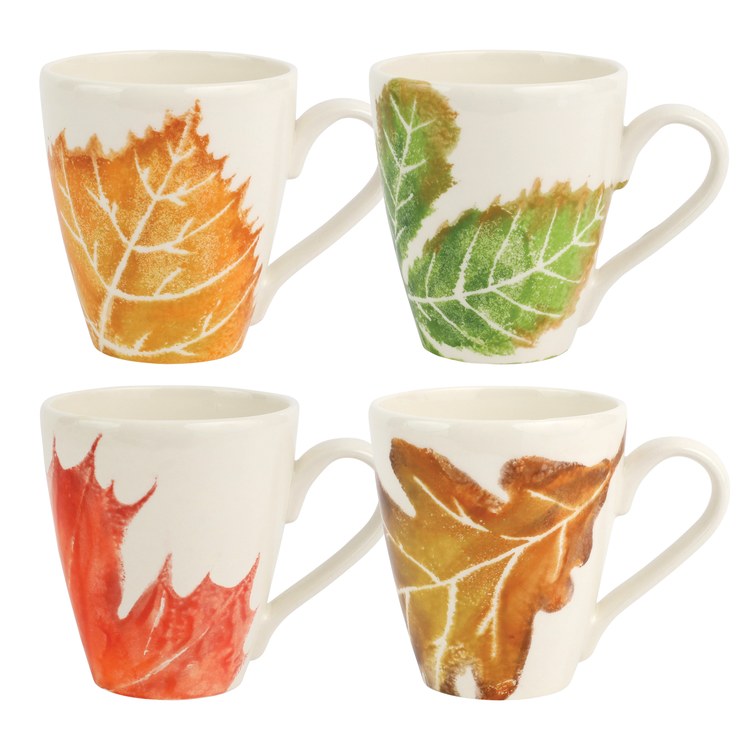 Autunno Assorted Mugs Set of 4