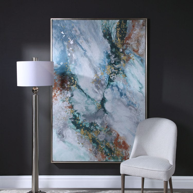 Mercury Hand Abstract Wall Art by Grace Feyock