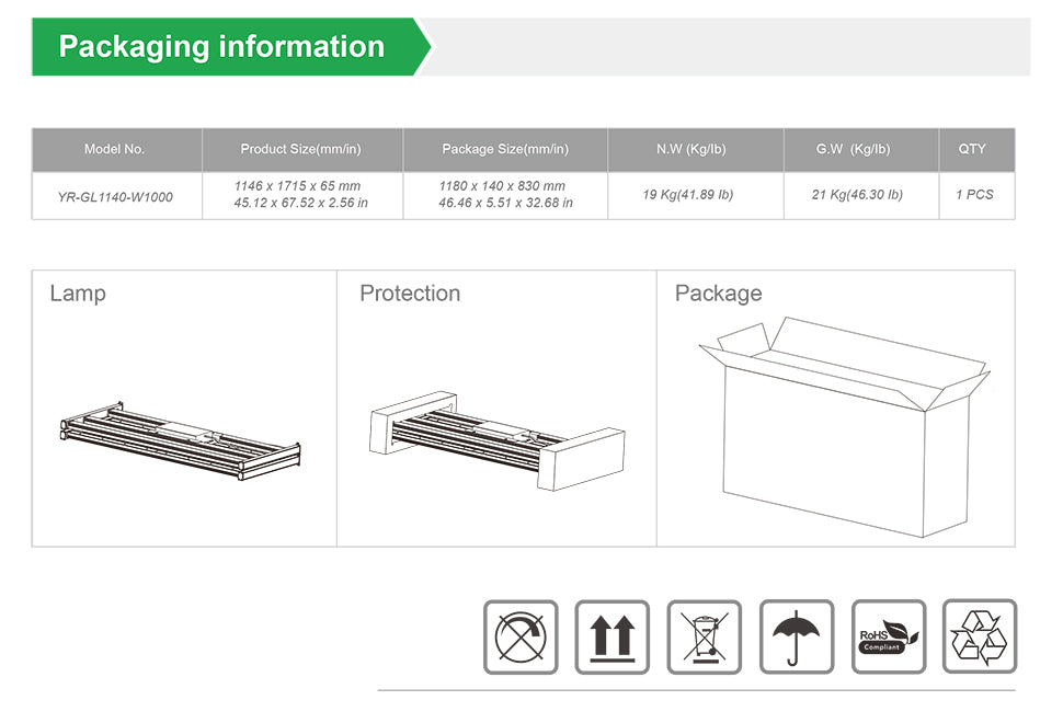 Luz de cultivo para plantas de interior