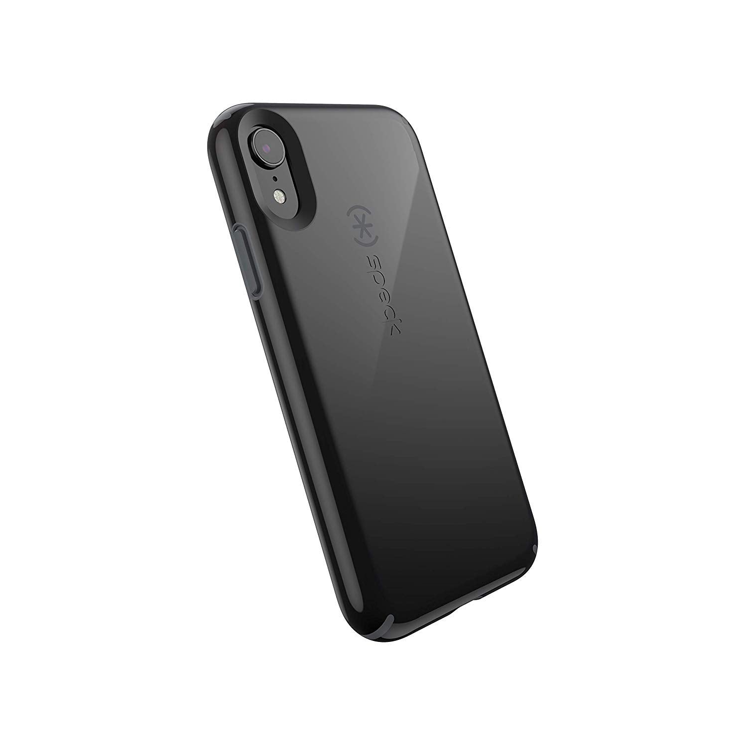 Speck Products CandyShell iPhone XR Case, Black/Slate Grey