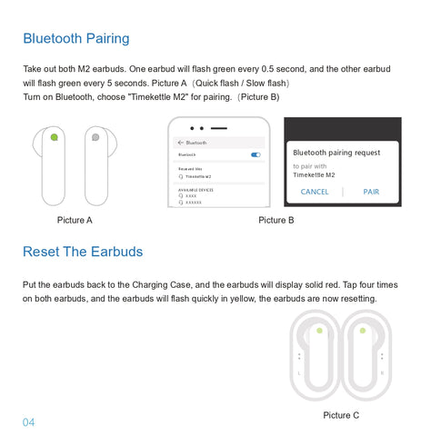TimeKettle M2 Translation earbuds real time spanish to English