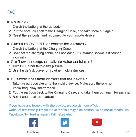 M2 Language Translator Earbuds – Timekettle