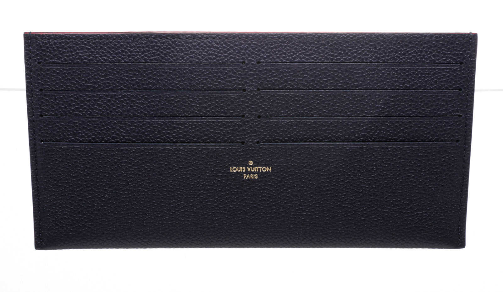 Louis Vuitton Navy Blue Leather Felice Insert
