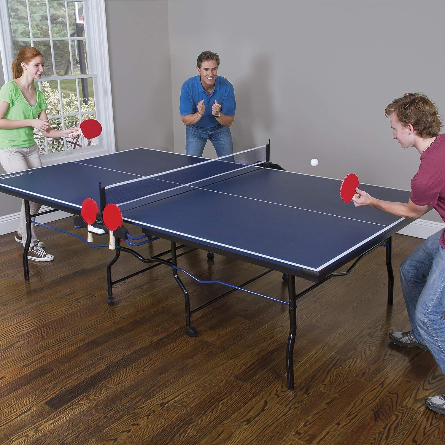 Classic Table Tennis Tournament Size 9 x 5 Foot Ping Pong Table