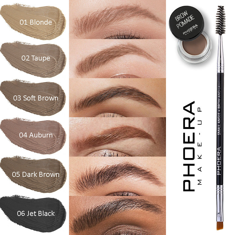 PHOERA Nature Eyebrow Cream 6 Colours