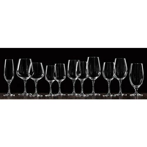 D&V Valore Lead Free, Break-Resistant, European Crystal Glass, Champagne Flute, 8 Oz