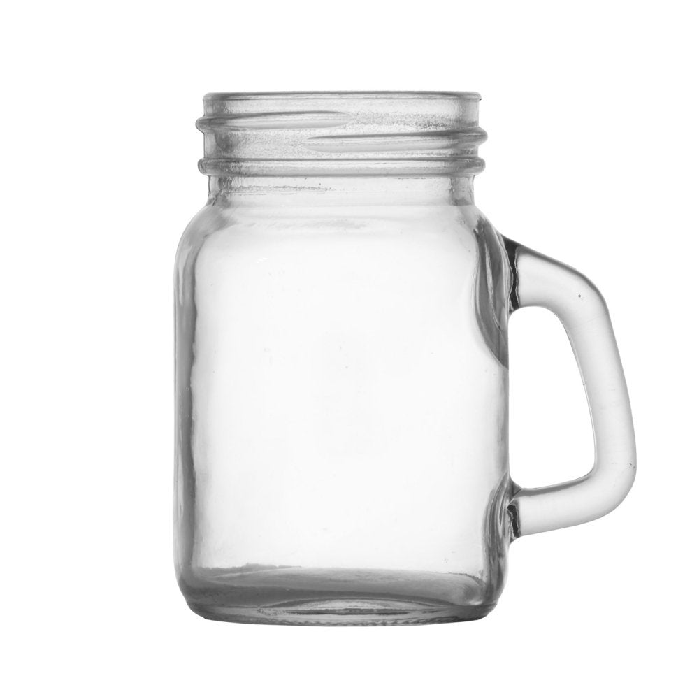 D&V Tasterz Mason Jar with Handles - Set of 6