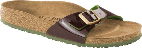 Birkenstock Madrid BF two tone espresso