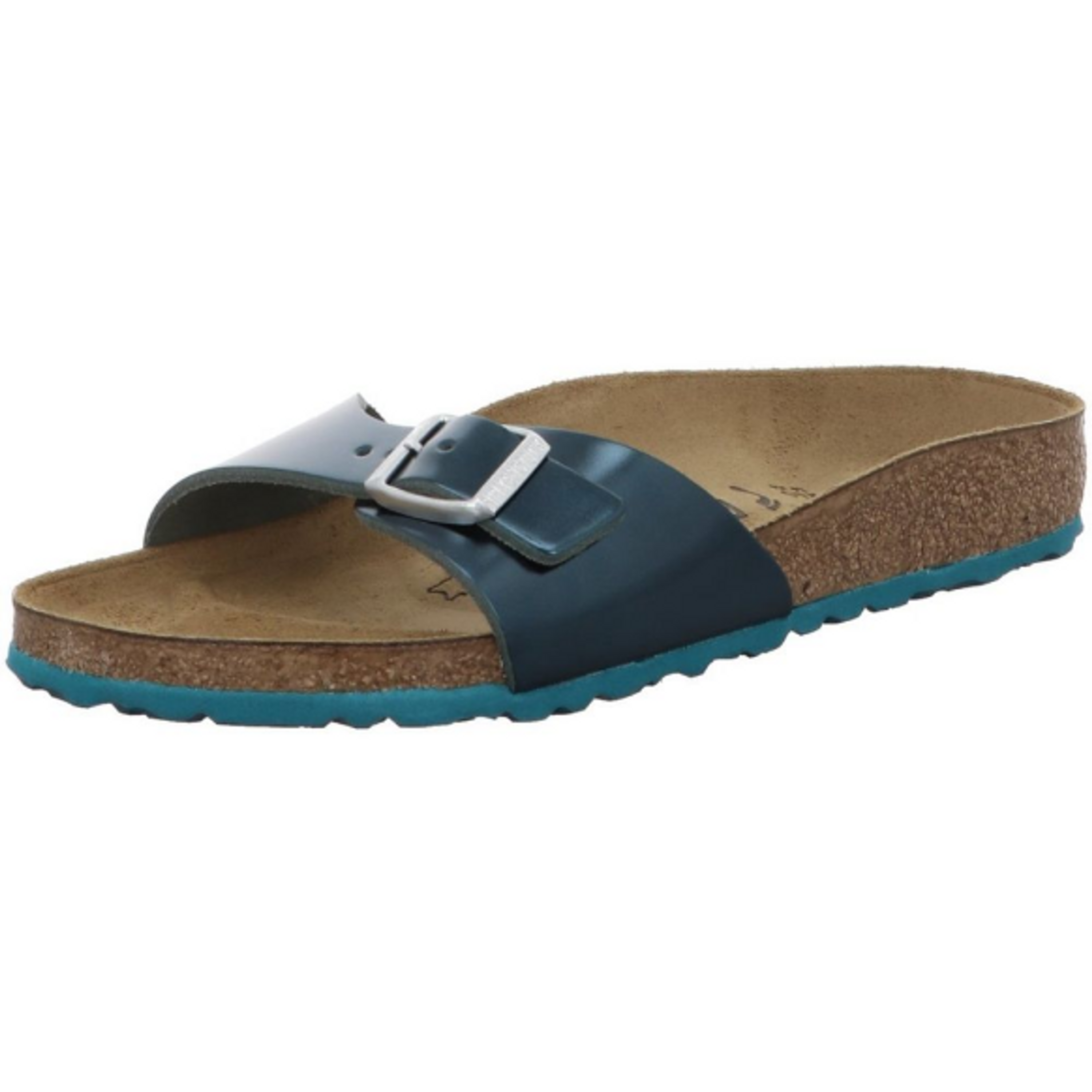 Birkenstock Madrid narrow green leather