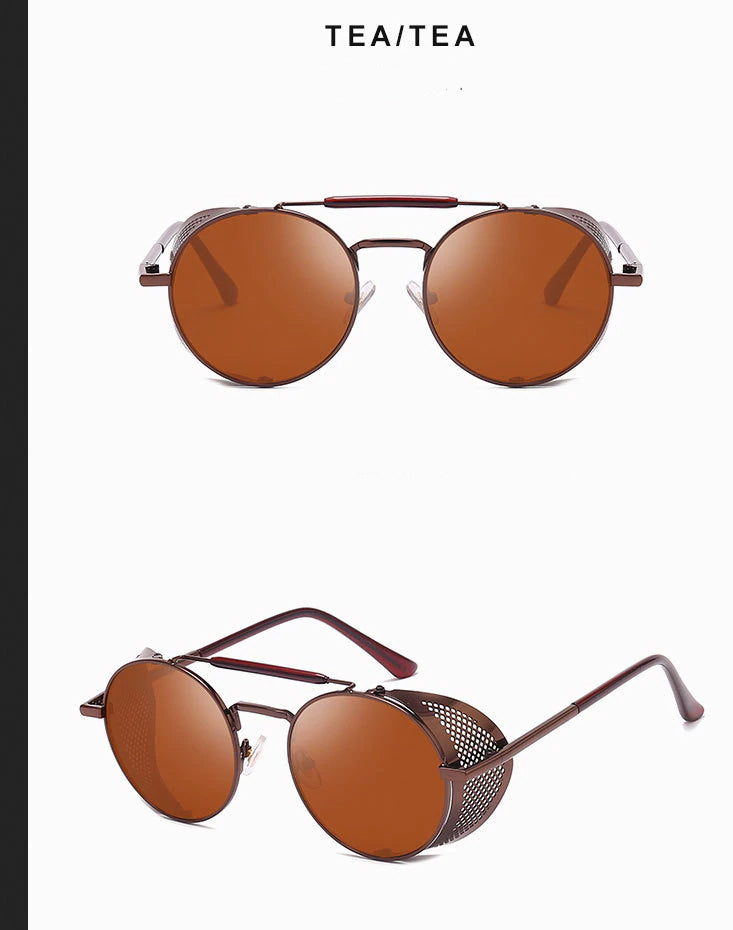 Style 9906 Del Sol Designer Steam Punk Unisex Sunglasses   :: Available in 8 Colors