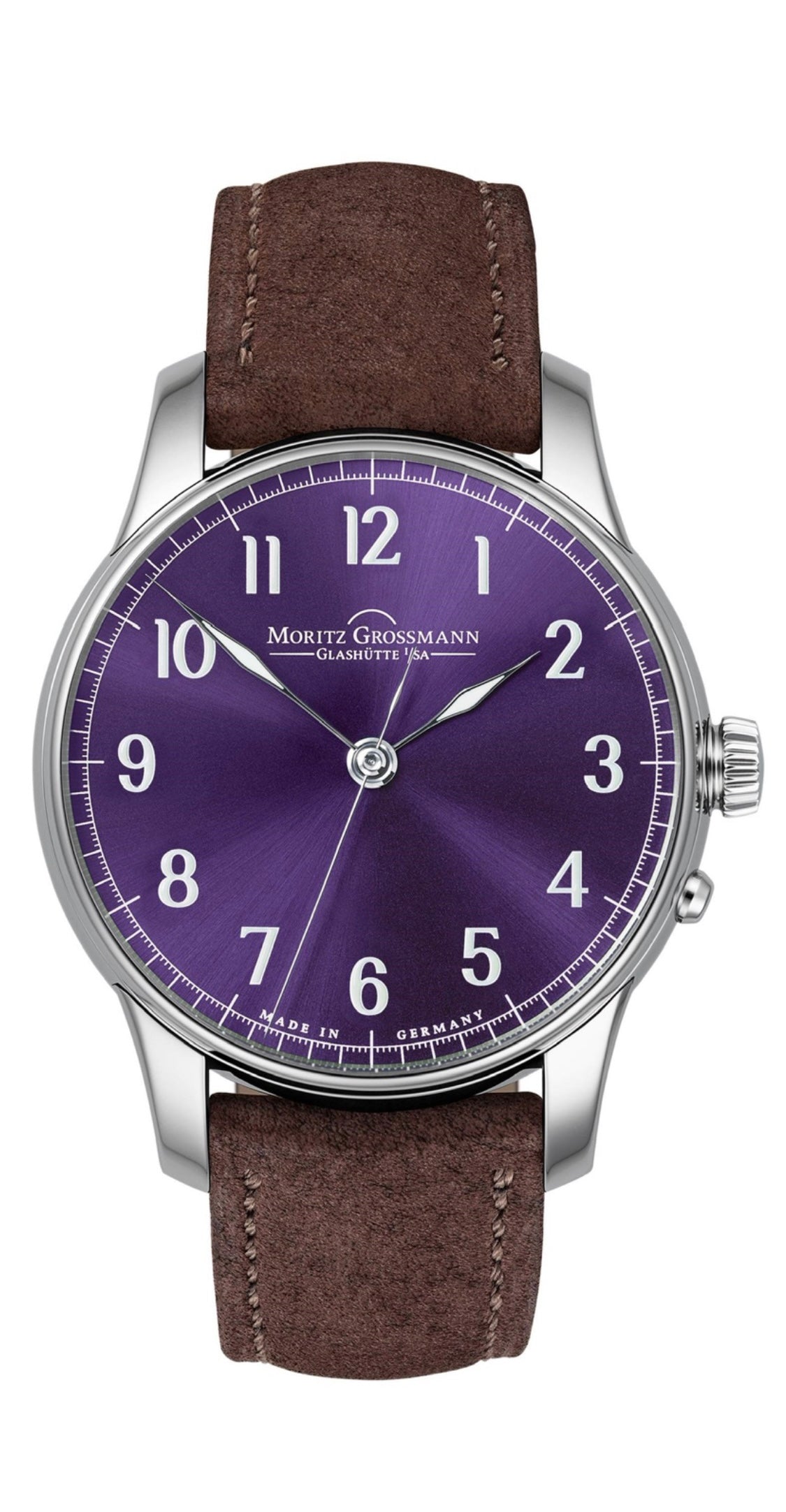 MORITZ GROSSMANN CENTRAL SECOND PURPLE DIAL