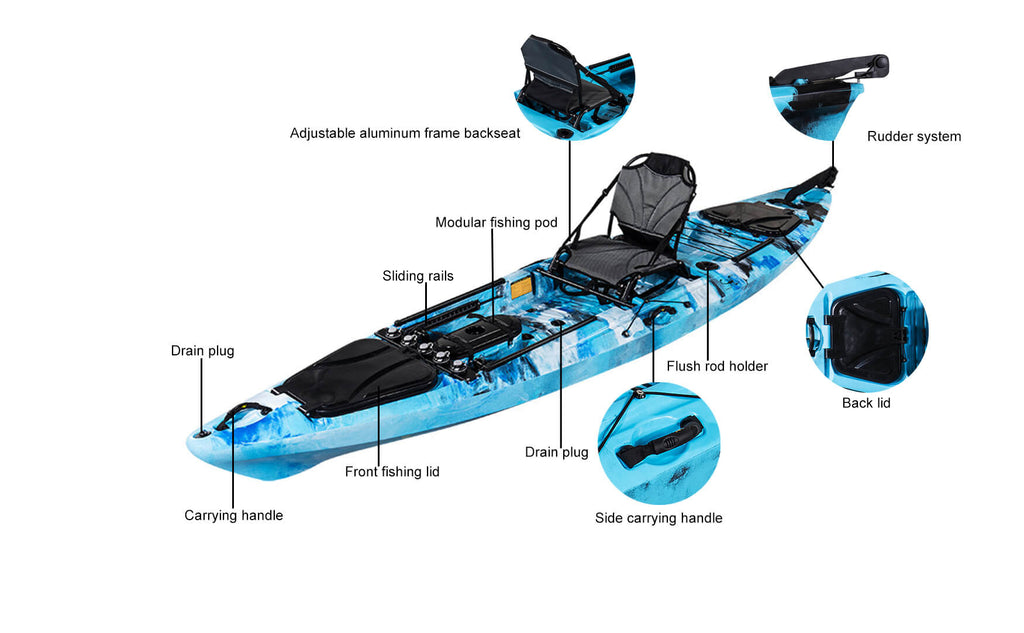 Stealth Pro Angler 13.0 Kayak