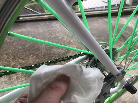 自転車洗浄