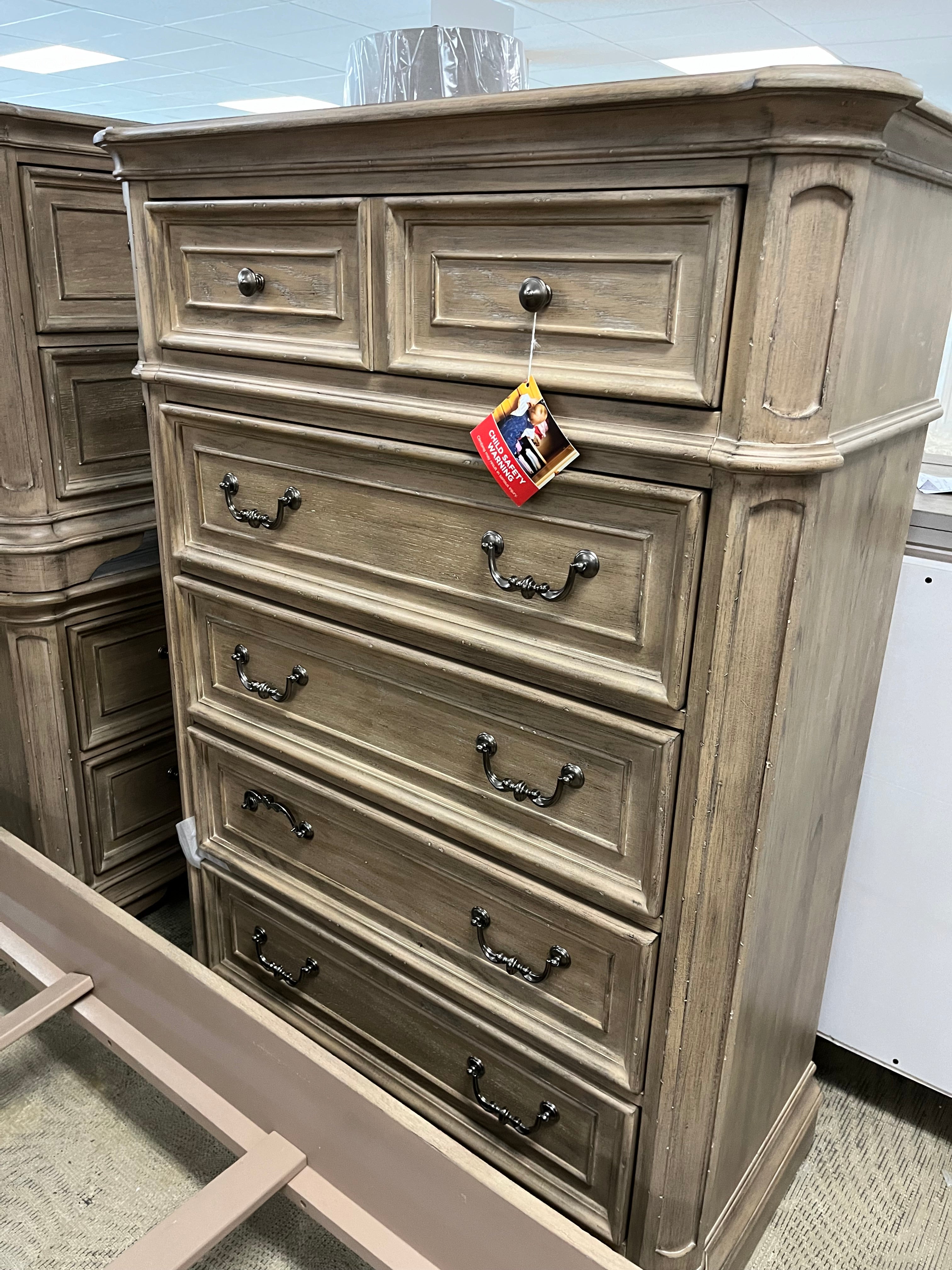 Liberty Magnolia Manor 5 Drawer Chest in Weathered Bisque