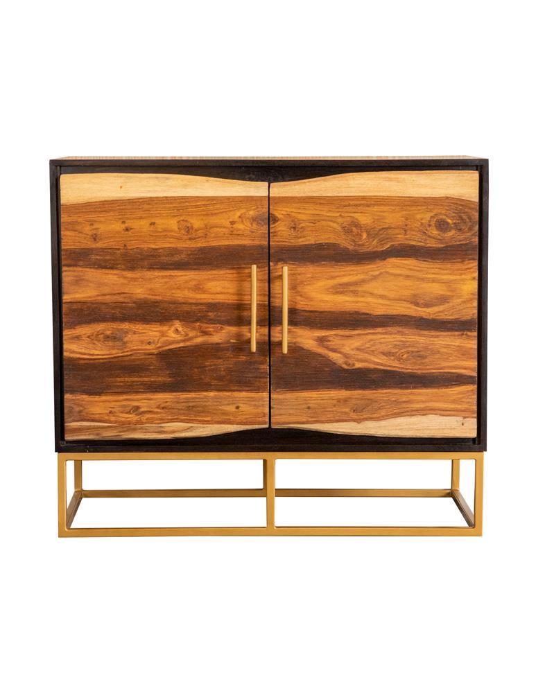 2-door Accent Cabinet - Brown