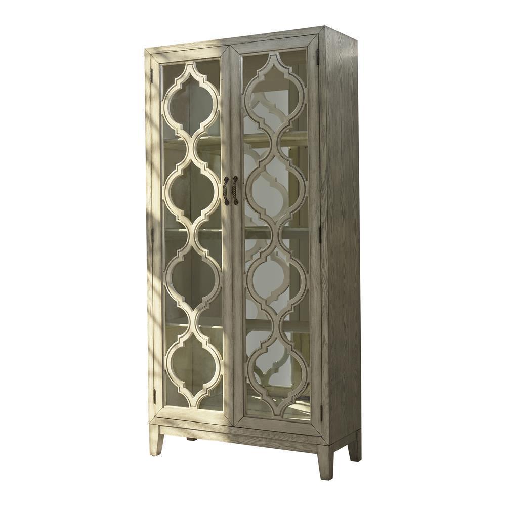 2-door Tall Cabinet - Beige