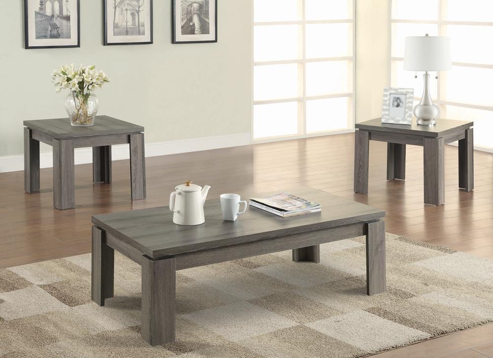 3-piece Occasional Table Set - Gray