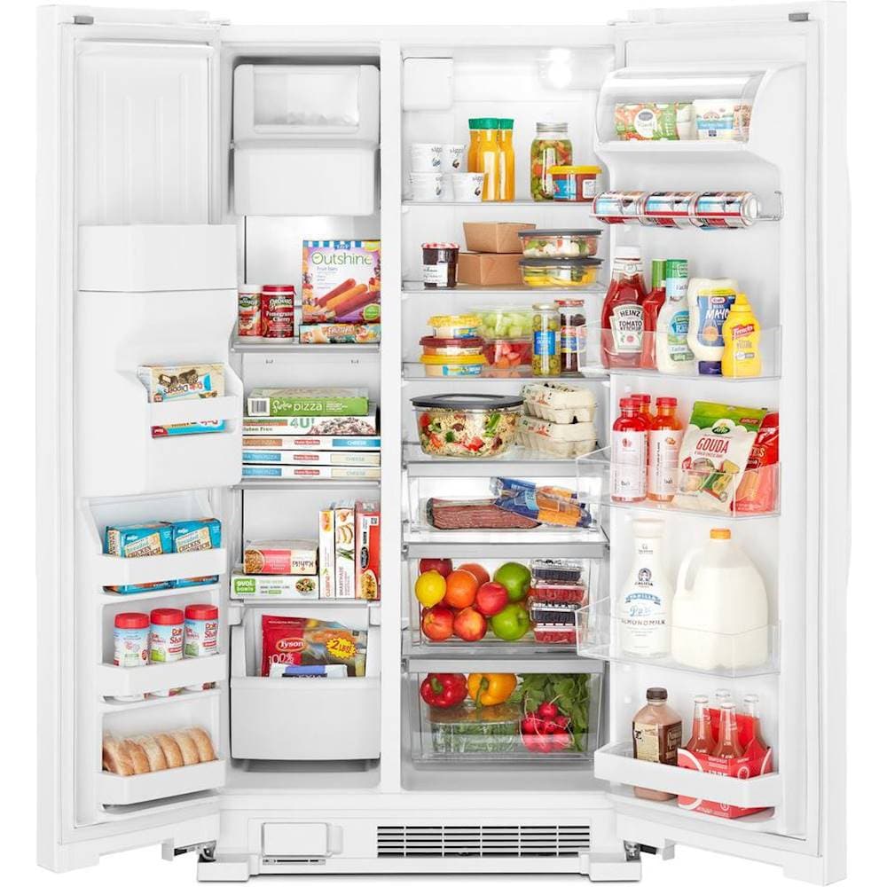 33-inch Wide Side-by-Side Refrigerator - 21 cu. ft.