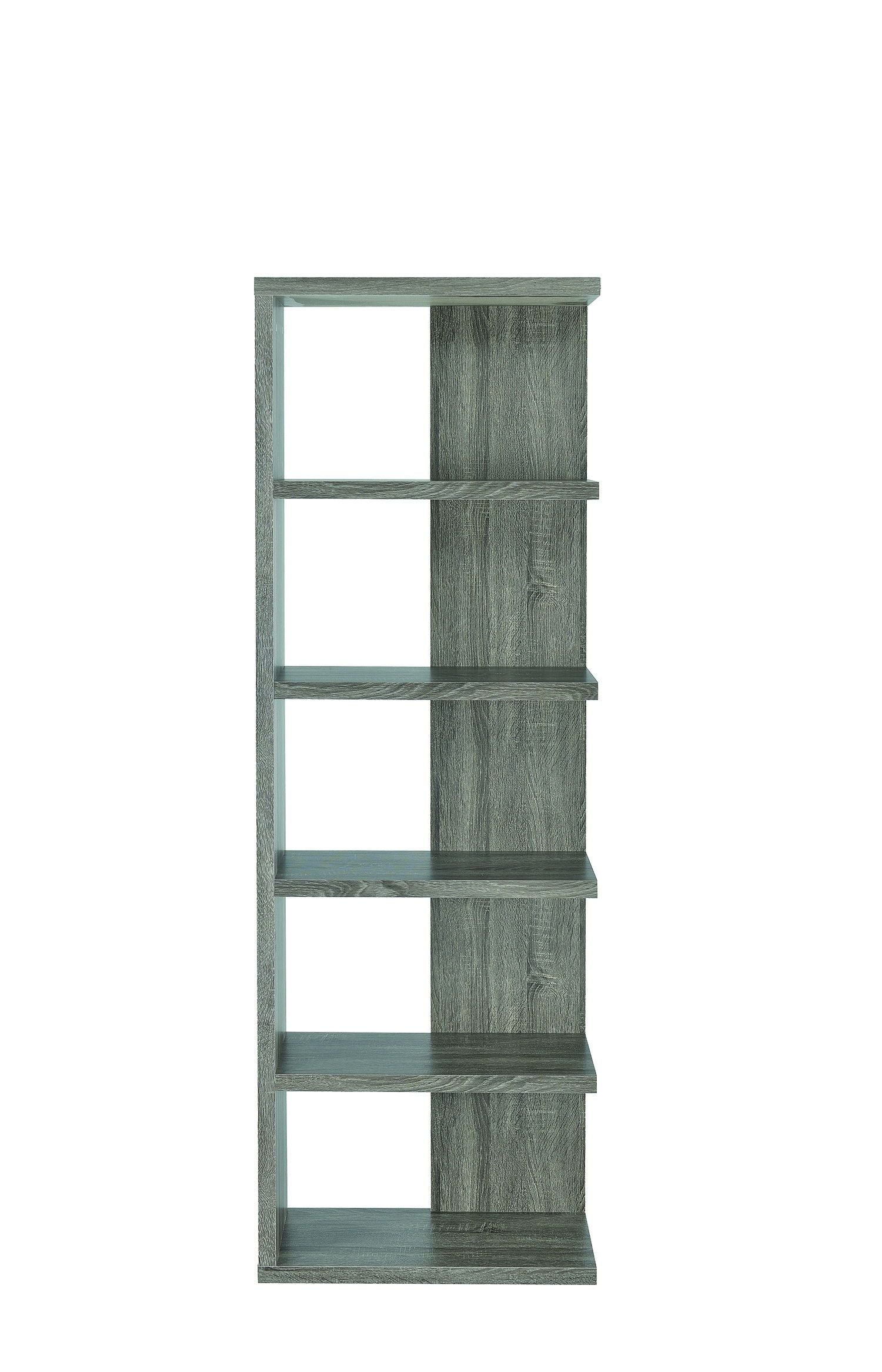 5-tier Bookcase - Gray