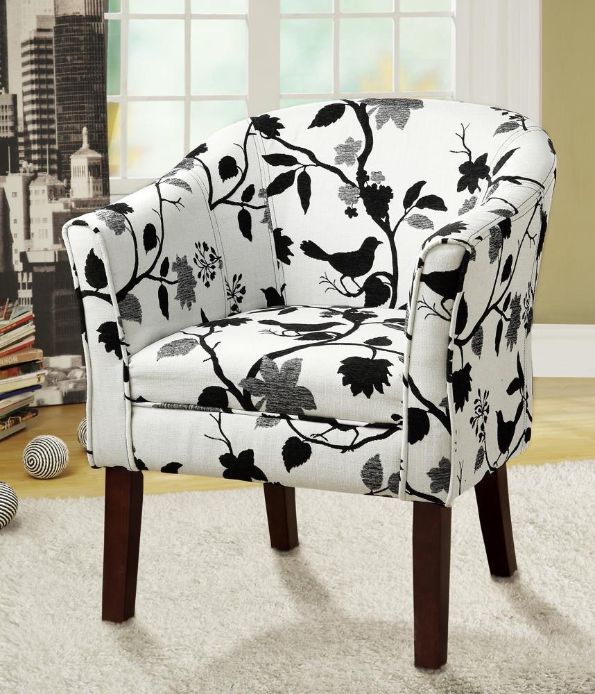 Accents: Chairs - Accent Chair - Black