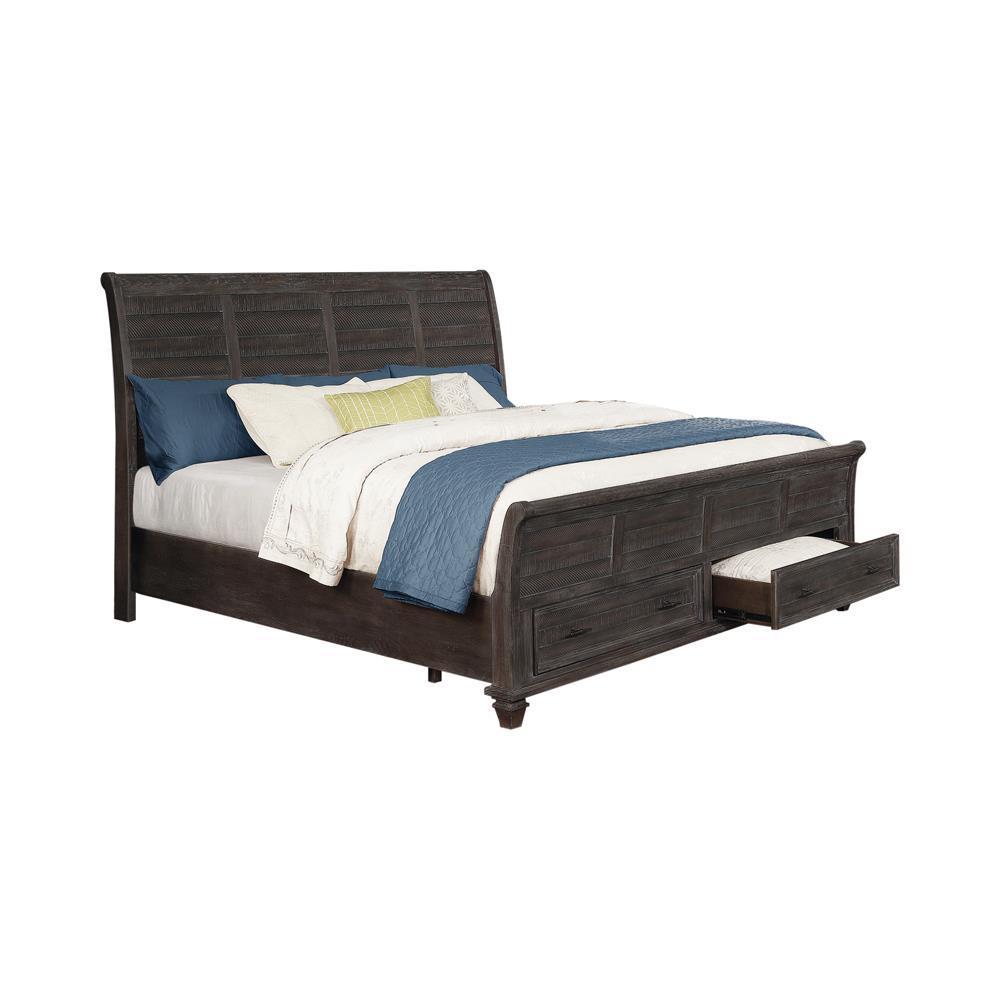 Atascadero - Eastern King Bed - Gray