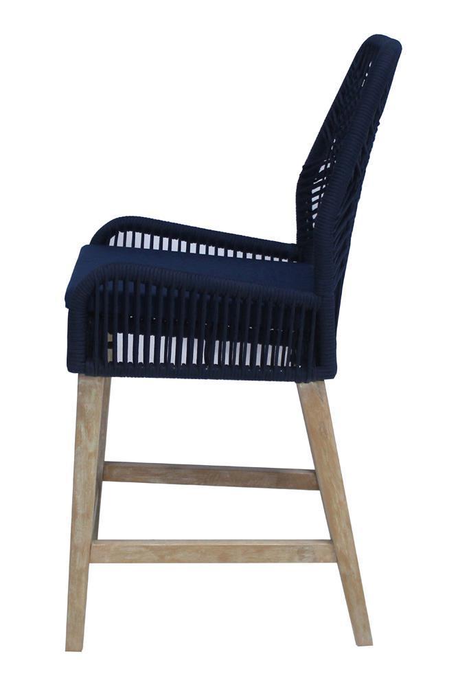 Athens - Counter Height Chair - Dark Navy