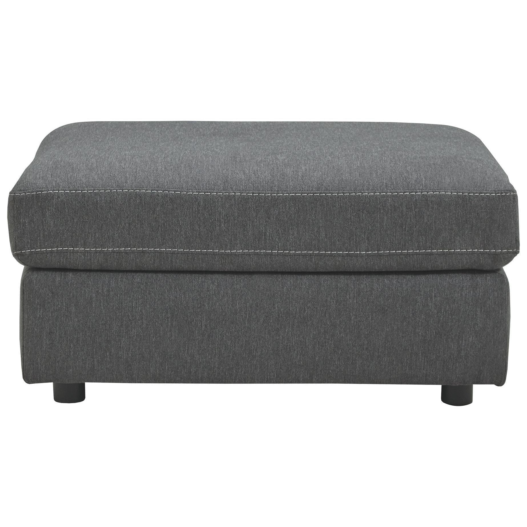 Candela - Charcoal - Oversized Accent Ottoman