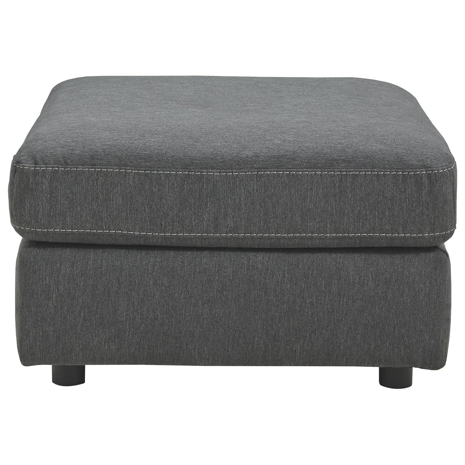 Candela - Charcoal - Oversized Accent Ottoman