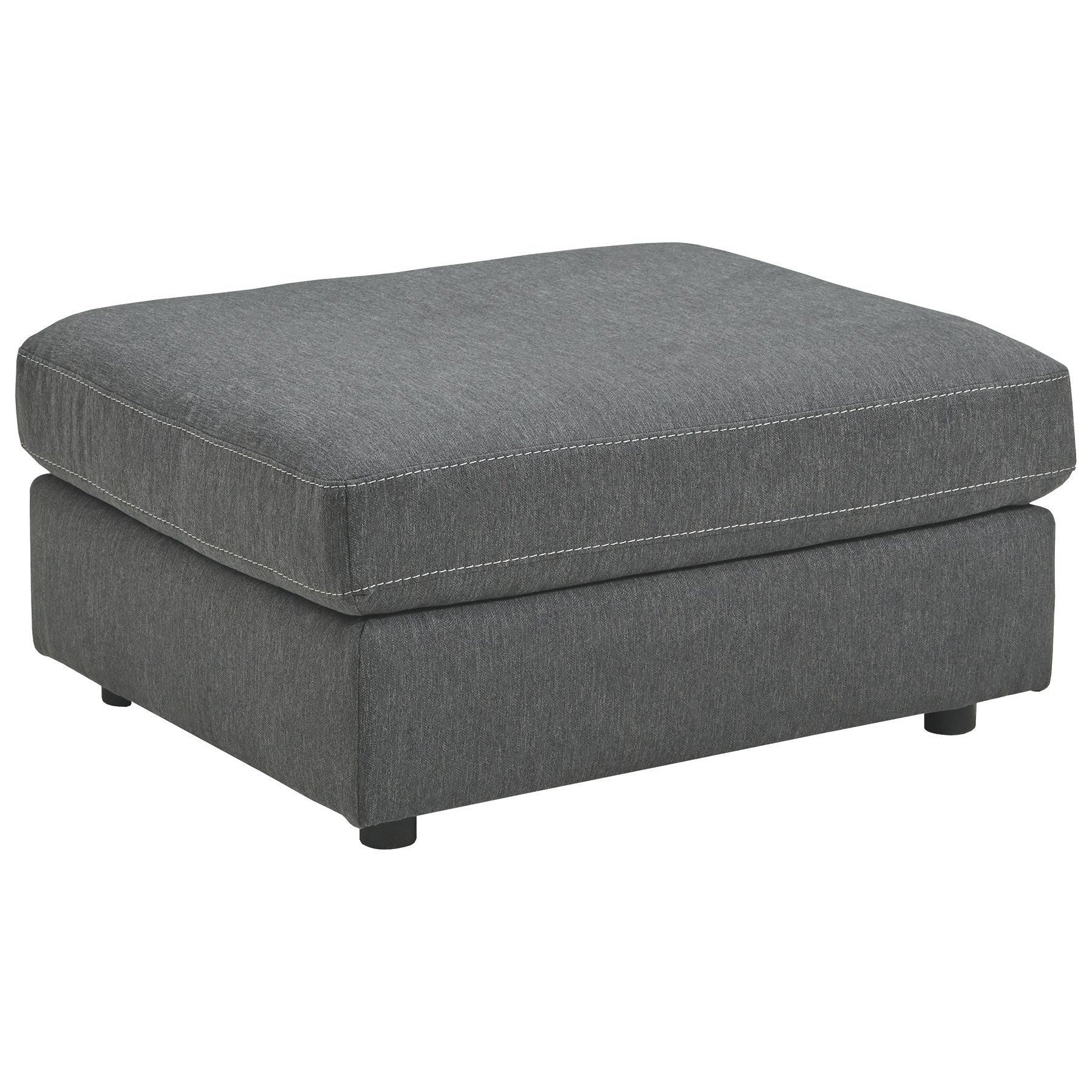 Candela - Charcoal - Oversized Accent Ottoman