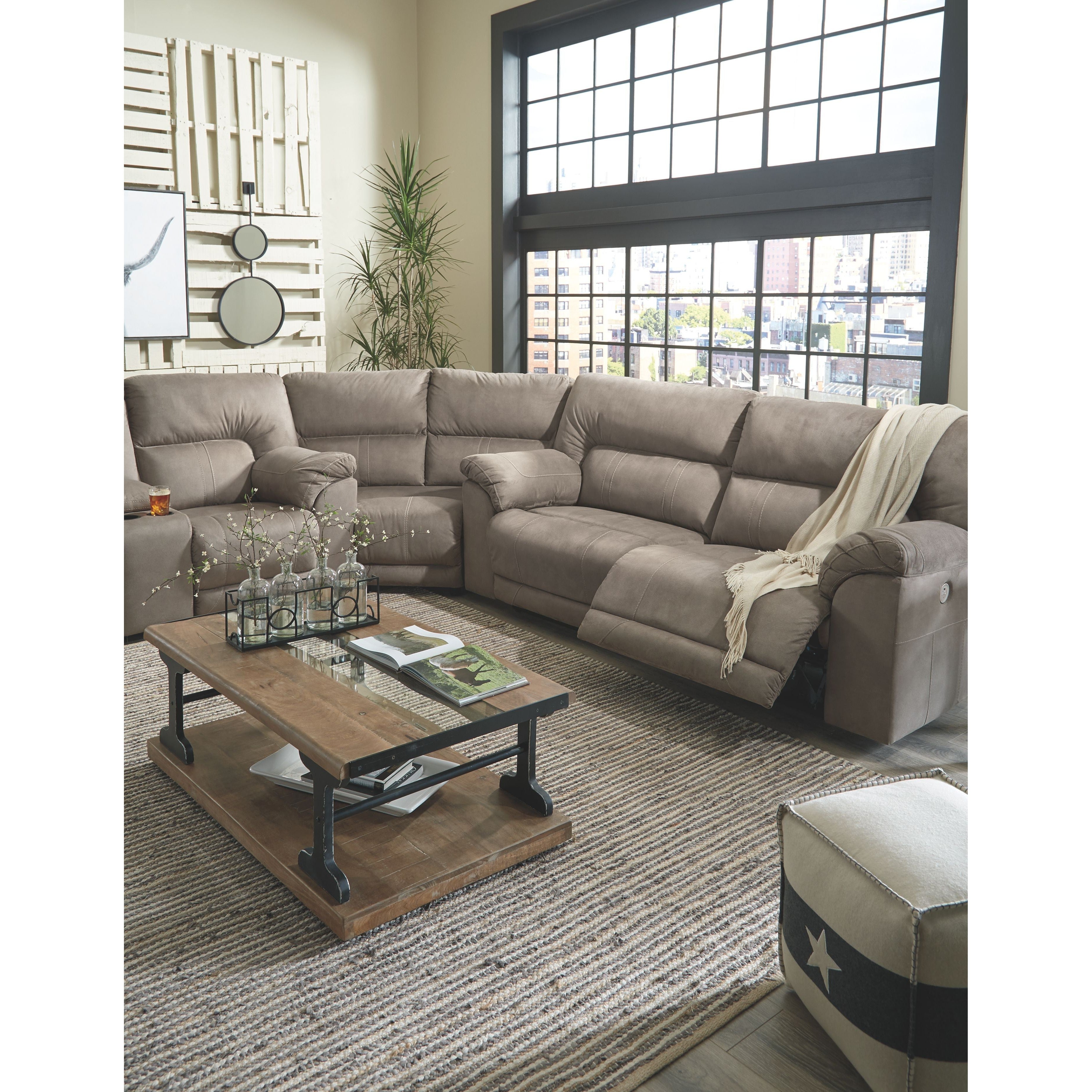 Cavalcade - Slate - Power Reclining Sectional