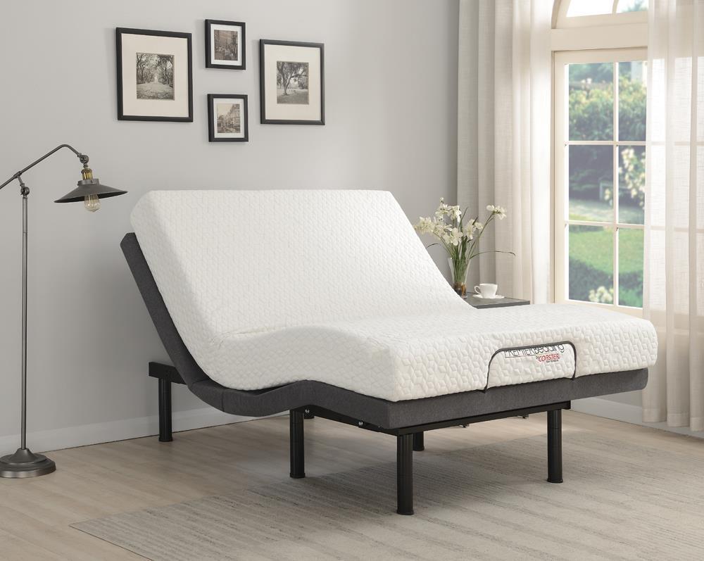 Clara - Grey - Tlong Adjustable Bed Base