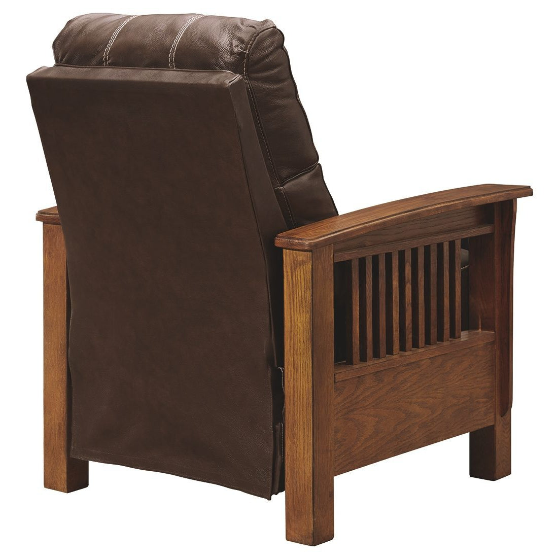 Cowlitz - Chocolate - High Leg Recliner