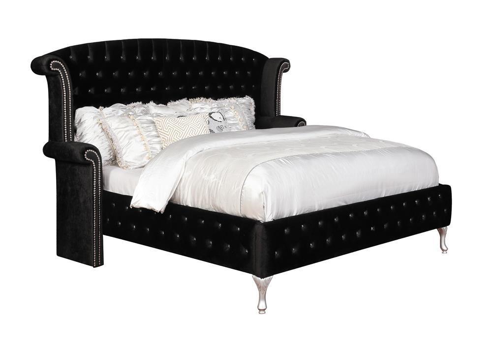 Deanna Bedroom - Queen Bed - Black