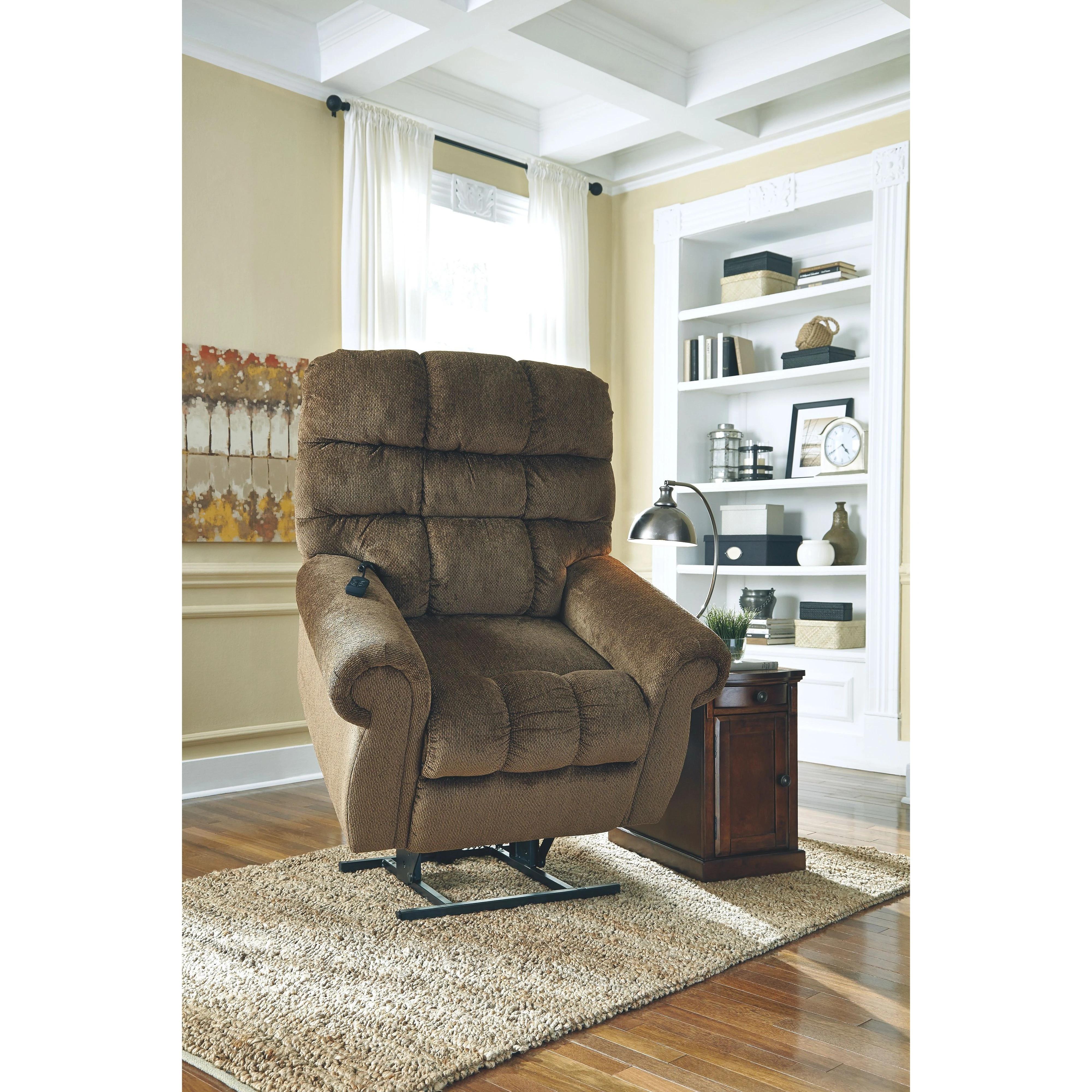 Ernestine - Truffle - Power Lift Recliner