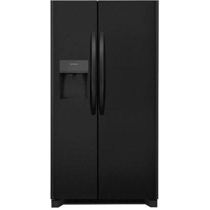 Frigidaire 25.5 Cu Ft Side by Side Refrigerator in Black