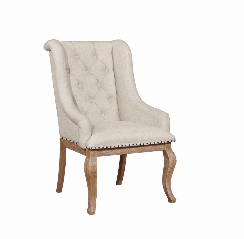 Glen Cove Collection - Arm Chair - Light Brown