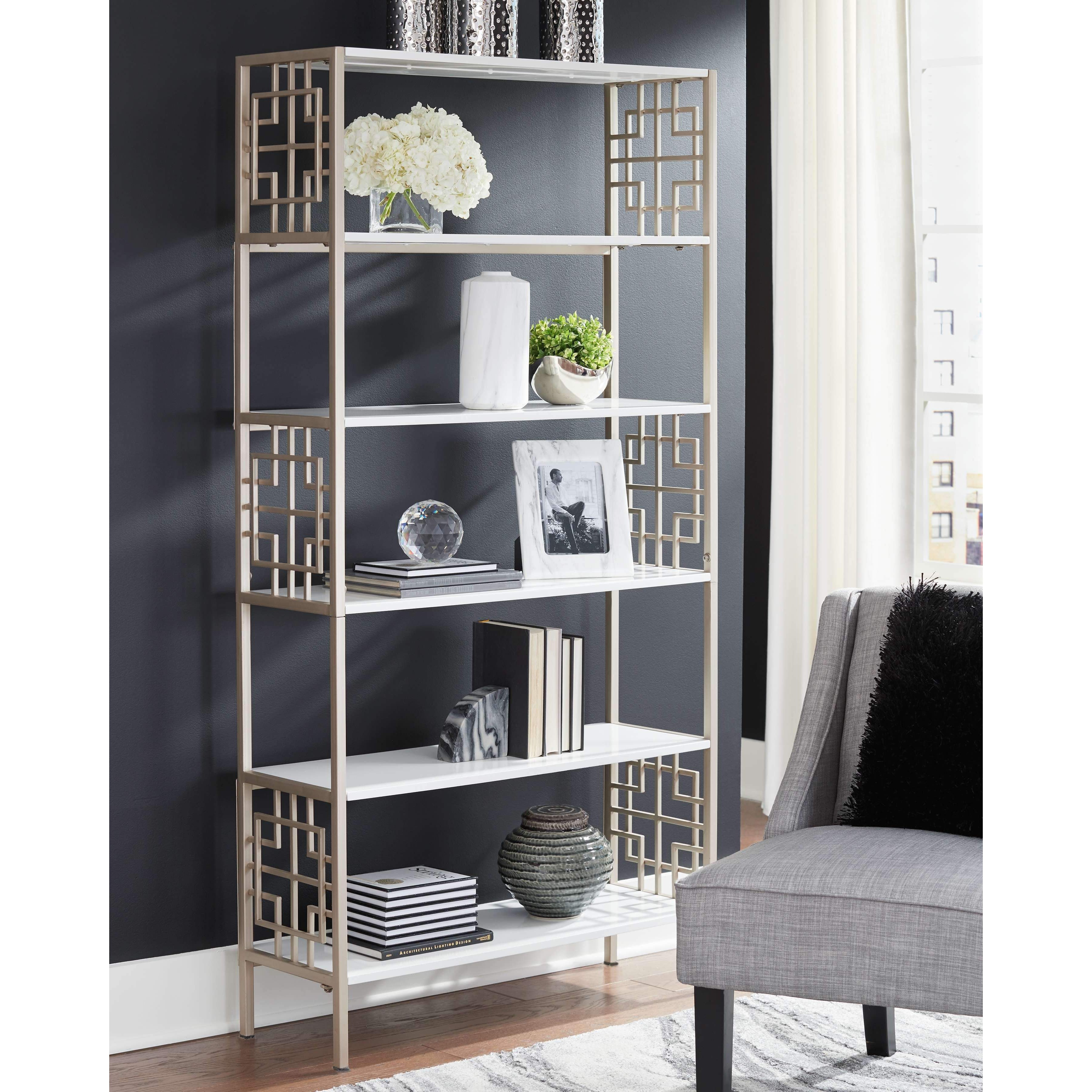 Glenstone - Champagne/white - Bookcase