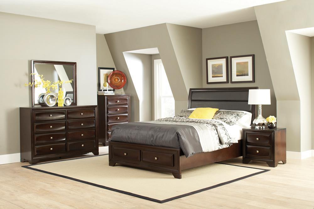 Jaxson Collection - Eastern King Bed - Brown